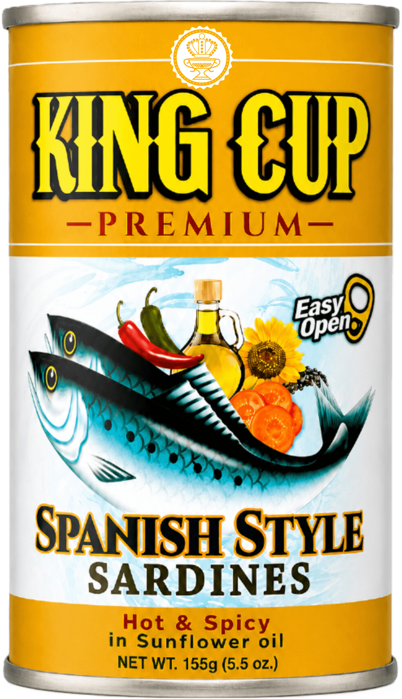 King Cup Premium Spanish Style Sardines